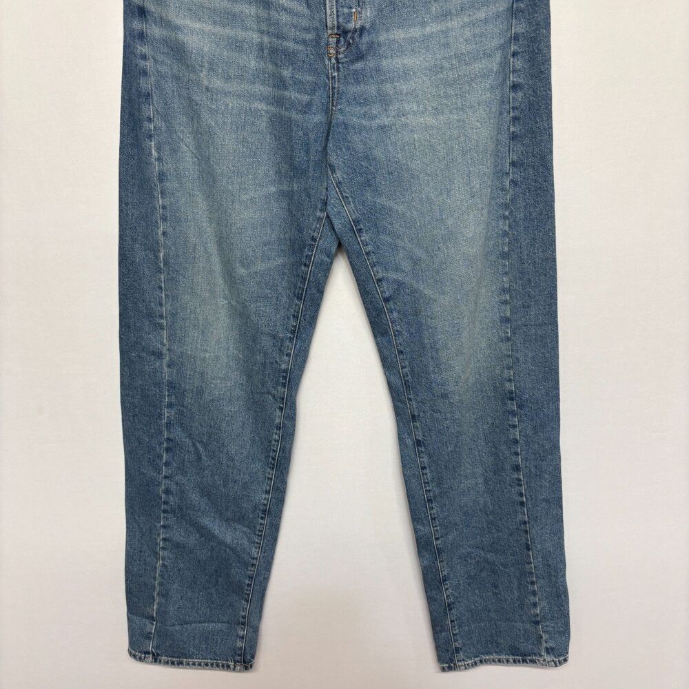 NWT Madewell Women Pieced Barrel Leg Jeans Size 29T 29 Tall Denim D125 -9 - Picture 14 of 16